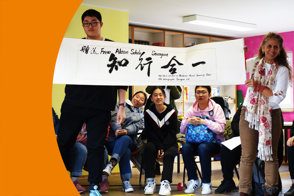 Besuch aus China an der Freien Aktiven Schule